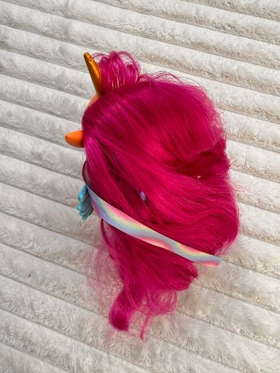 My Little Pony Make Your Mark Toy Ribbon Hairstyles Sunny Starscout approx.  16 cm. Used Please see photos