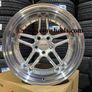 18" Inch Strom DS05 Drift Wheels 5x114.3 Nissan silvia skyline RX7 MX5 R32 R33 lexus IS200 Image 6