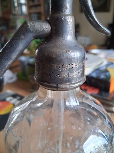 Etched Corcoran's Carlow Syphon