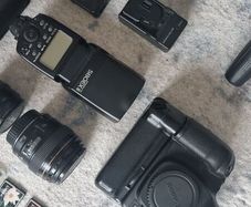 5Dmark II set 85mm,24mm,Manfrotto, 580EX II