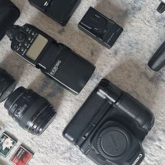 5Dmark II set 85mm,24mm,Manfrotto, 580EX II