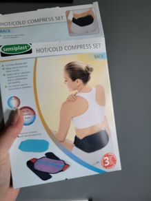 Hot/cold compress set for back NEW