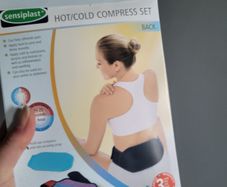 Hot/cold compress set for back NEW