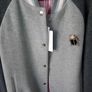 Ted Baker - WOOL Bomber Jacket - Size 1 UK 8 - Grey - BNWT RRP 270 Image 4
