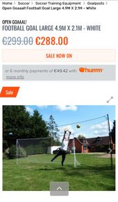 football net / rebounder