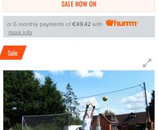 football net / rebounder