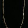 Vintage Solid Gold Curb Link Necklace in 9Ct Gold 375 - 18,5 inch  -  5,35g Image 3
