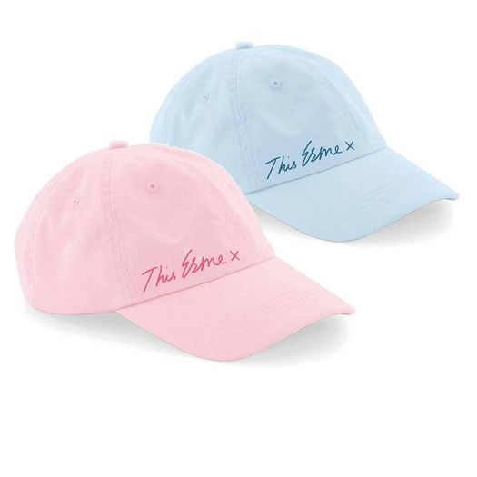 This Esme Baseball hat baby blue summer hat equestrian