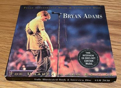 Rare Bryan Adams interview disc, Fully illustration Book.