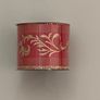 Silver Santa Claus Christmas Tree Ribbon Image 3