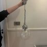 Silver pendant light Image 3