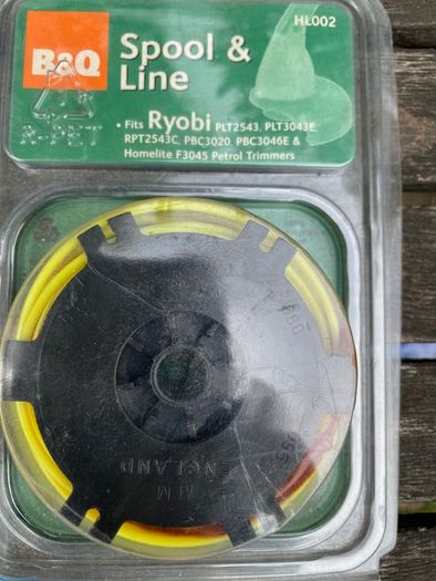 3 Rolls of Strimmer Line