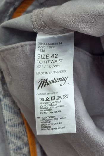 Mantaray cargo shorts Size 42 mens