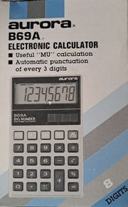 Aorora B69A Electronic Calculator - New Old Stock