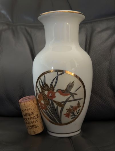 Vintage Japanese miniature vase "Art of Chokin"