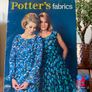Vintage Shop Advert  Blue1970s Shop Advertising Fashion Showcard Image 6