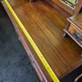 Antique Victorian Walnut Mirrored Vanity Dresser Image 6