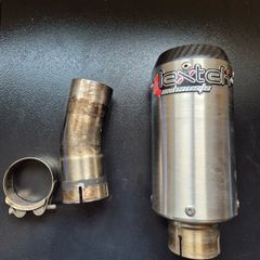 Lextek Slip On Stubby Exhaust + Link Pipe