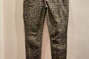 MICHAEL KORS Fabulous Leopard Jeans Size 10!