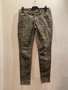 MICHAEL KORS Fabulous Leopard Jeans Size 10!