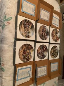 Thatched farming plates