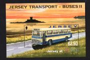 2004 Jersey Jersey Transport (3rd series) Coaches overprinted for WIPA 08 Commemorative Stamp Miniature Sheet Mint Never Hinged (MNH)