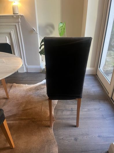 Dining chairs x 6