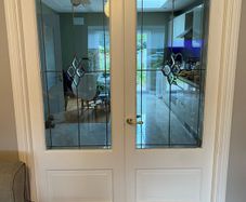 internal double doors
