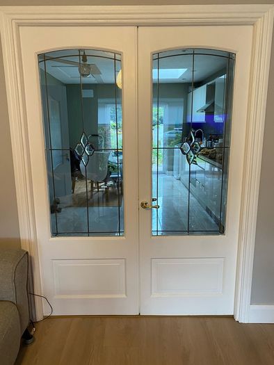 internal double doors