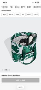 Adidas tote bag