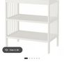 Oak cot and ikea changing table Image 3