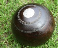 Vintage Boulingrin Ball Game Anglaterre Late 19th 5"