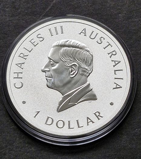 2026 Australia 1 Dollar 1 oz Silver Kookaburra BU Coin ( In Capsule)