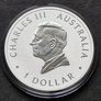 2026 Australia 1 Dollar 1 oz Silver Kookaburra BU Coin ( In Capsule) Image 3