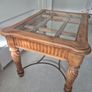 Coffee Table with Glass Top Image 2