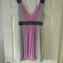 Lipsy Grey and Pink Dress with Sequins Image 3