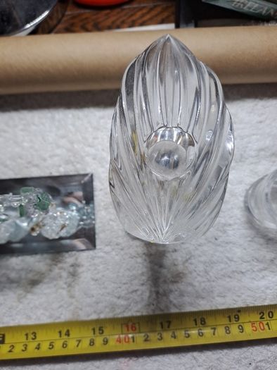 Glass crystal figures