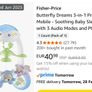 Butterfly Dreams 3in1 Projection Mobile Baby Sleep Aid Image 2