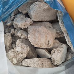 Lime based plaster from stone walls for infill