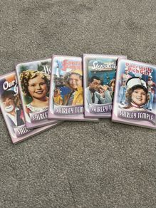 Shirley Temple DVD Bundle x5 Classic Films Old Hollywood 1930s