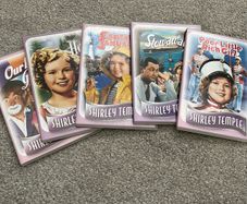 Shirley Temple DVD Bundle x5 Classic Films Old Hollywood 1930s