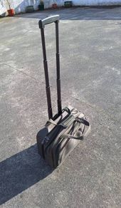 Vintage Atlantic travel bag trolley