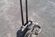 Vintage Atlantic travel bag trolley