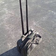 Vintage Atlantic travel bag trolley