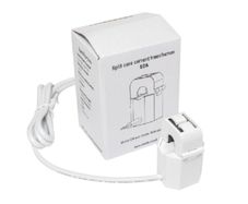 Shelly Split Core Current Transformer 50A | Current clamp | Home automation | Compatible with Shelly EM | Single-phase installation | Current measurement