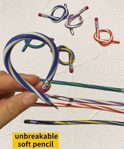 Ealstic pencils / soft pencils
