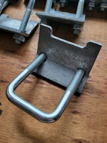 Brand New Unistrut U-Bolt Beam Clamps (Strut / Girder Brackets)