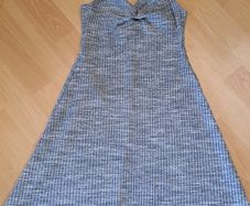 Topshop Grey/white Dress Size 6