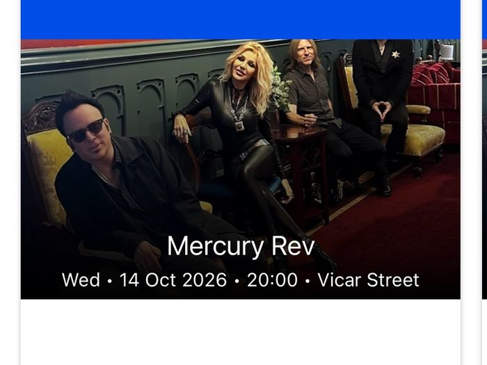 Concert Mercury Rev