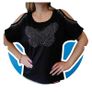 Women's shoulder top with a butterfly Image 8